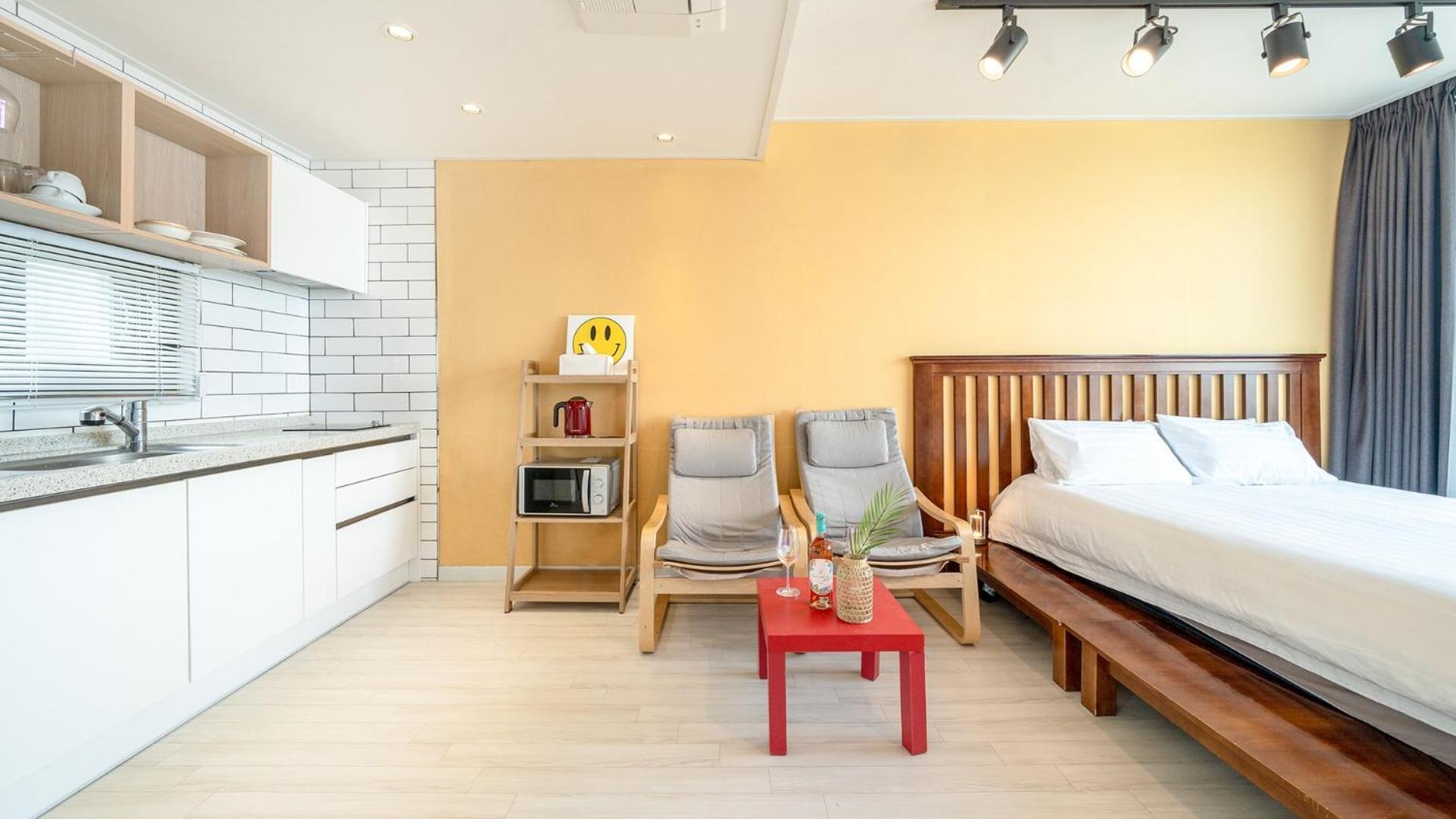 Goseong Littlesquare Oceanview Pension Quarto foto