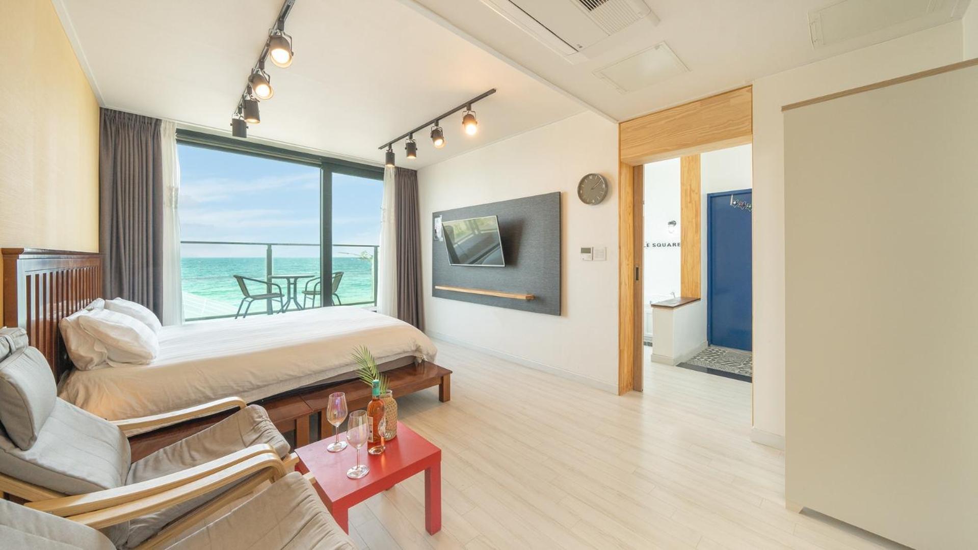 Goseong Littlesquare Oceanview Pension Quarto foto